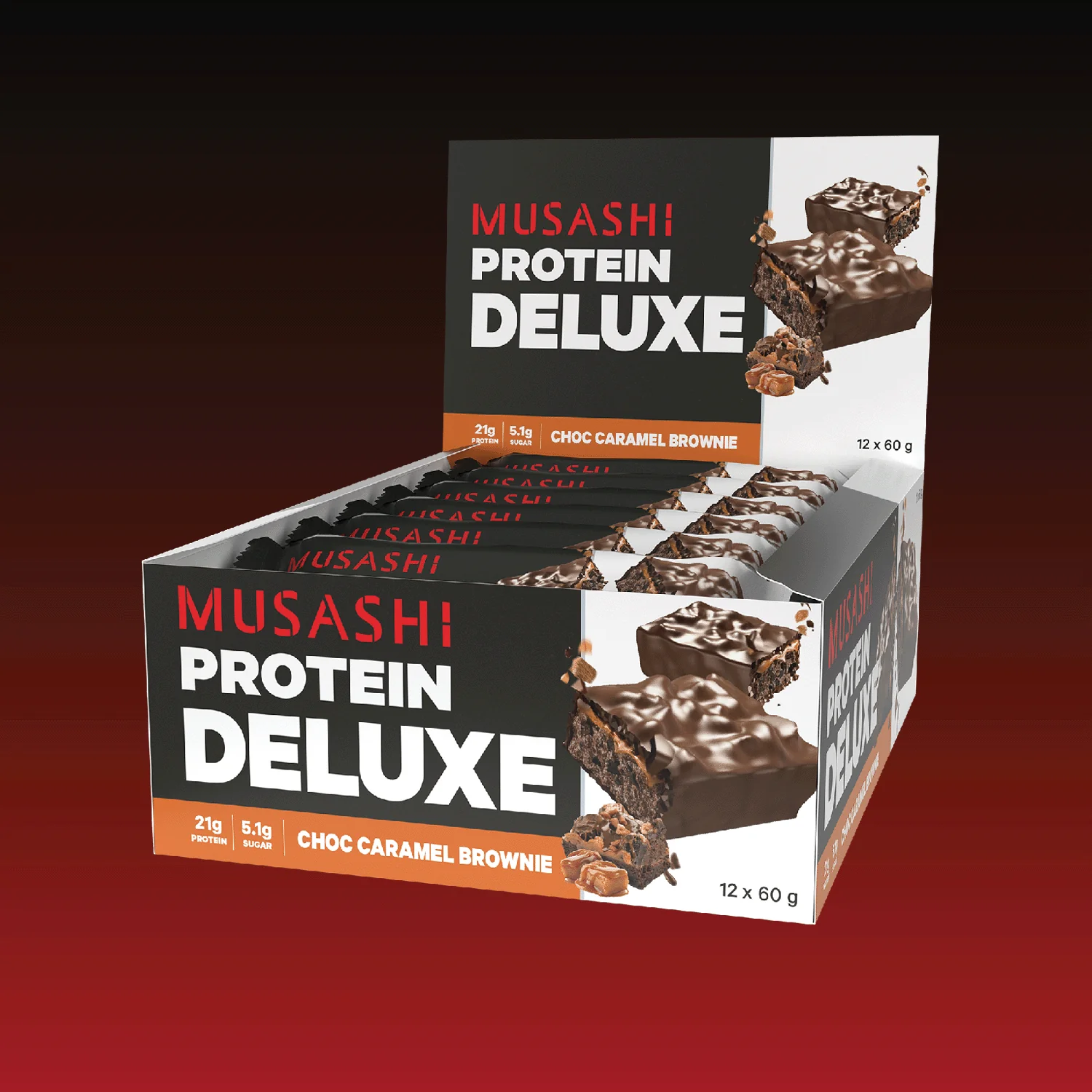 Deluxe Protein Bar 60g (Box of 12 Bars) - Image 3