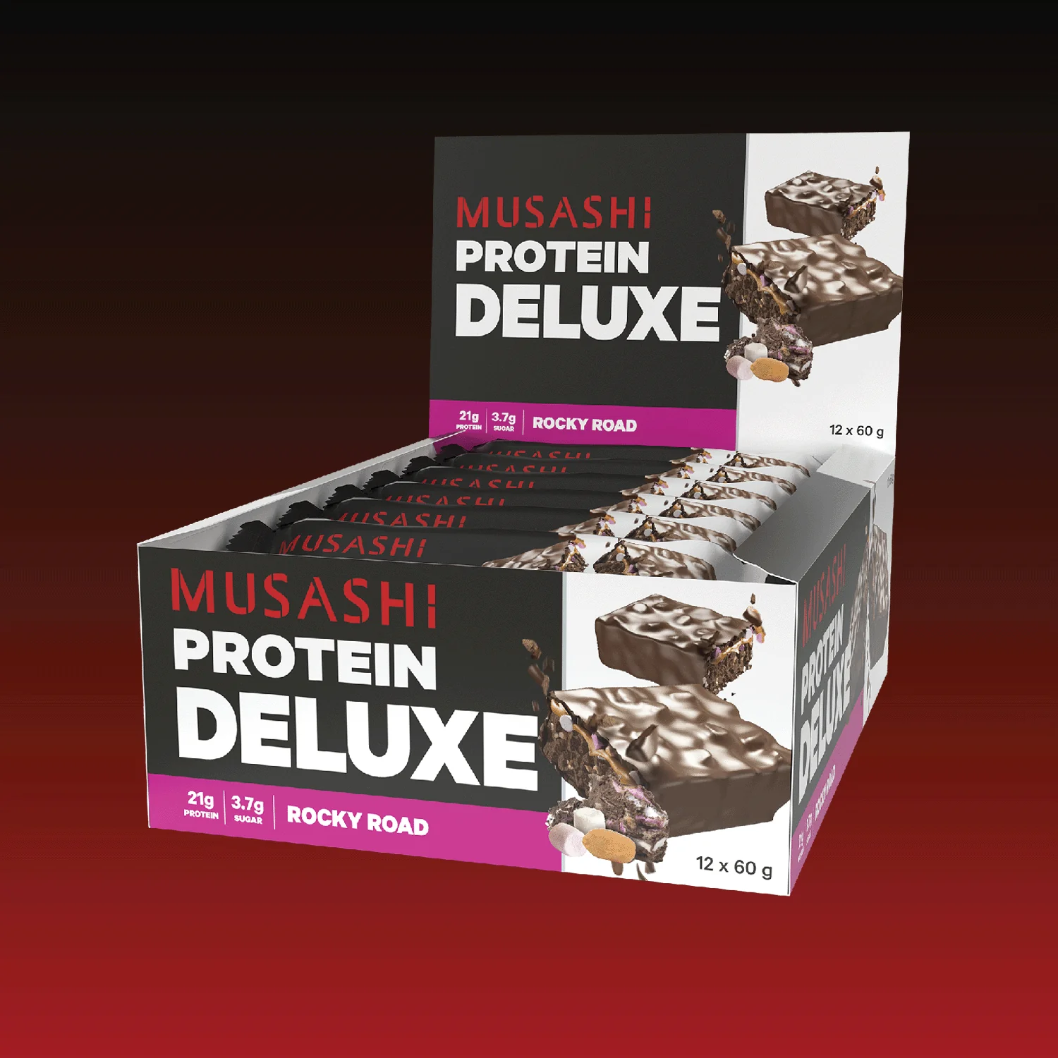 Deluxe Protein Bar 60g (Box of 12 Bars) - Image 4
