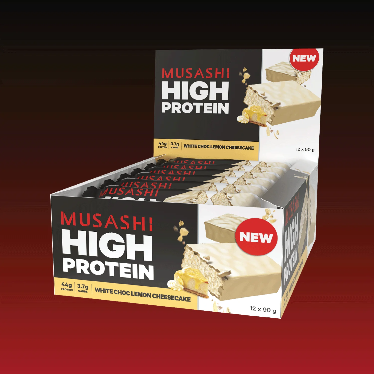 High Protein Bar 90g (Box of 12 Bars) - Image 4